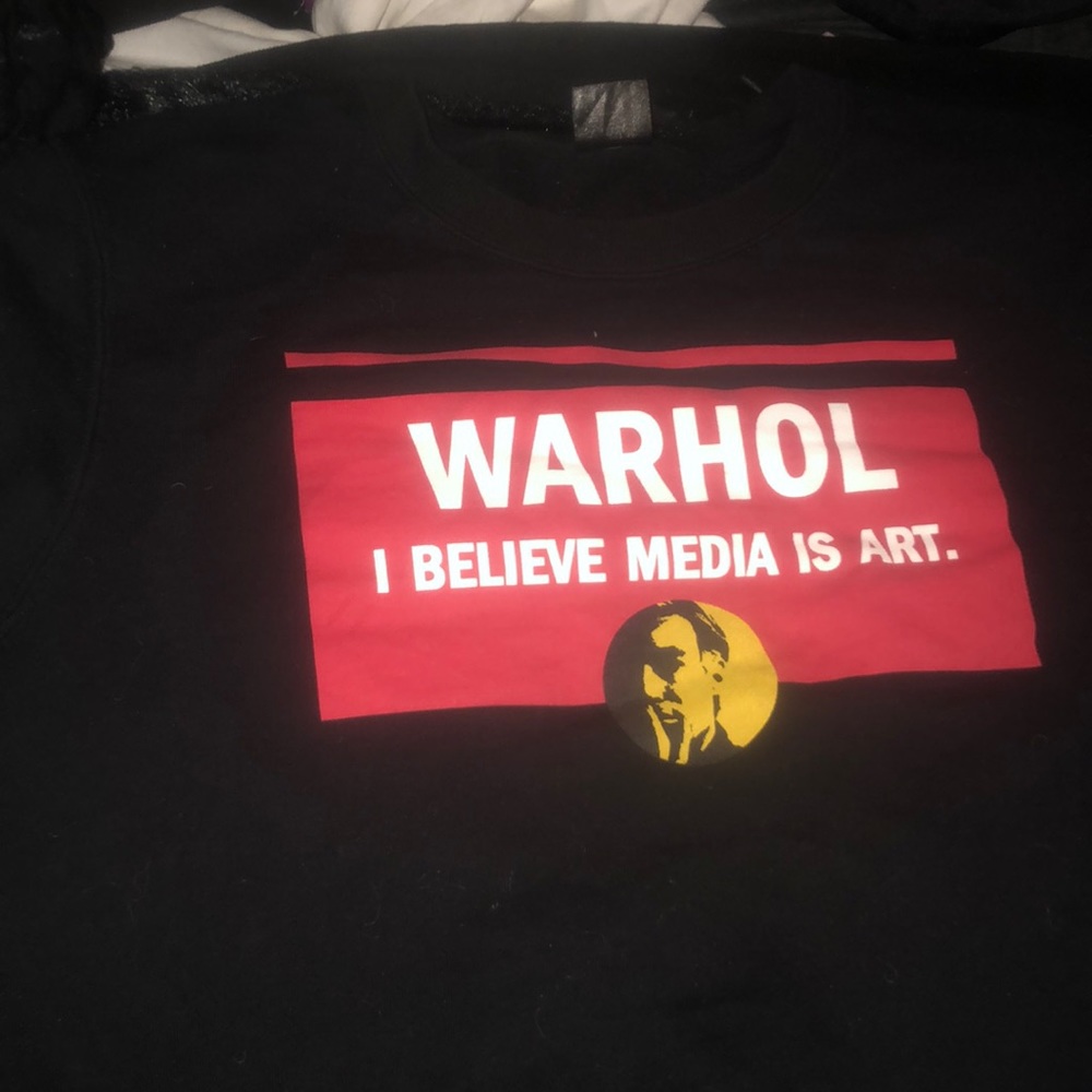 ANDY WARHOL SWEATER